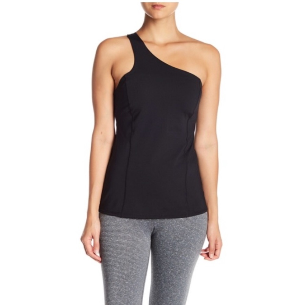 One shoulder athletic top